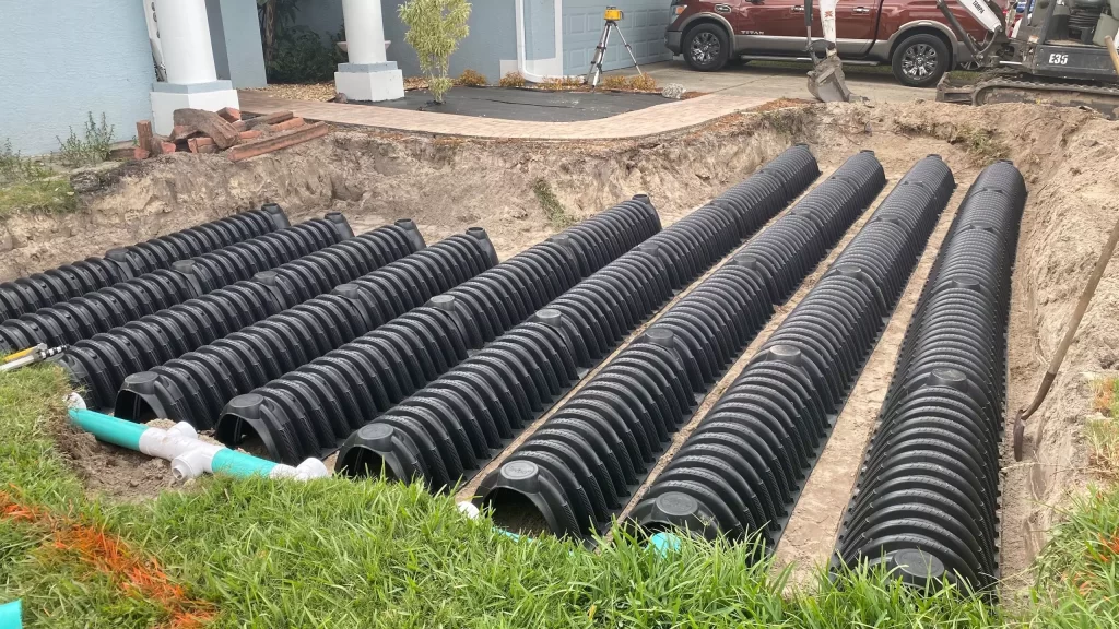 Drain Field Installation