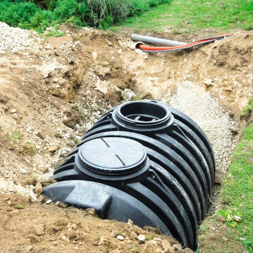 Efficient and thorough septic tank cleaning by Champion Septic Tank experts.